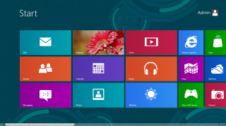 Windows 8 Metro Startup Screen